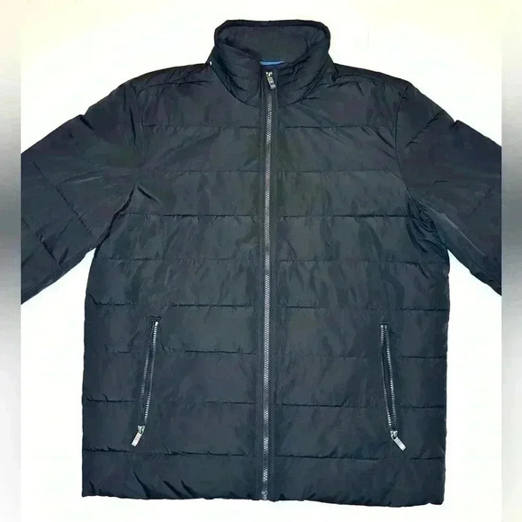 Weatherproof Men’s Ultra Luxe Water Resistant Jacket (LARGE, BLACK) - Picture 4 of 11